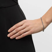 Blue Moissanite Ombre Tennis Bracelet