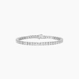 Oval-Cut Moissanite Tennis Bracelet