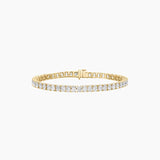 Oval-Cut Moissanite Tennis Bracelet