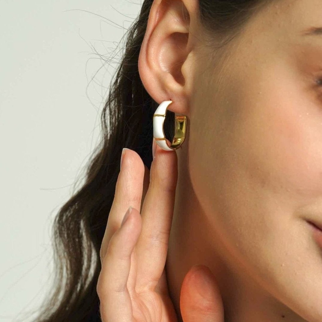 Bamboo Hoop Earrings - Women's Earrings - Someone & HerOwn