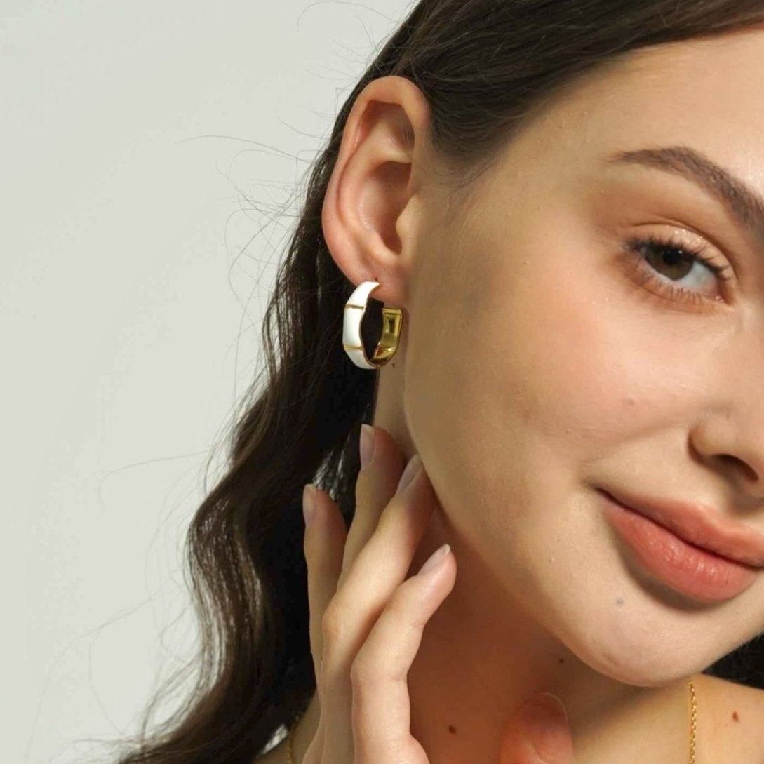 Bamboo Hoop Earrings - Women's Earrings - Someone & HerOwn