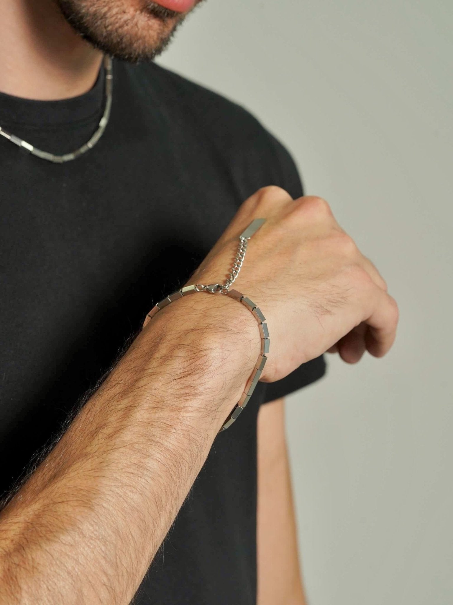 Bar Chain Bracelet Men - Men's Bracelets - Someone & HerOwn