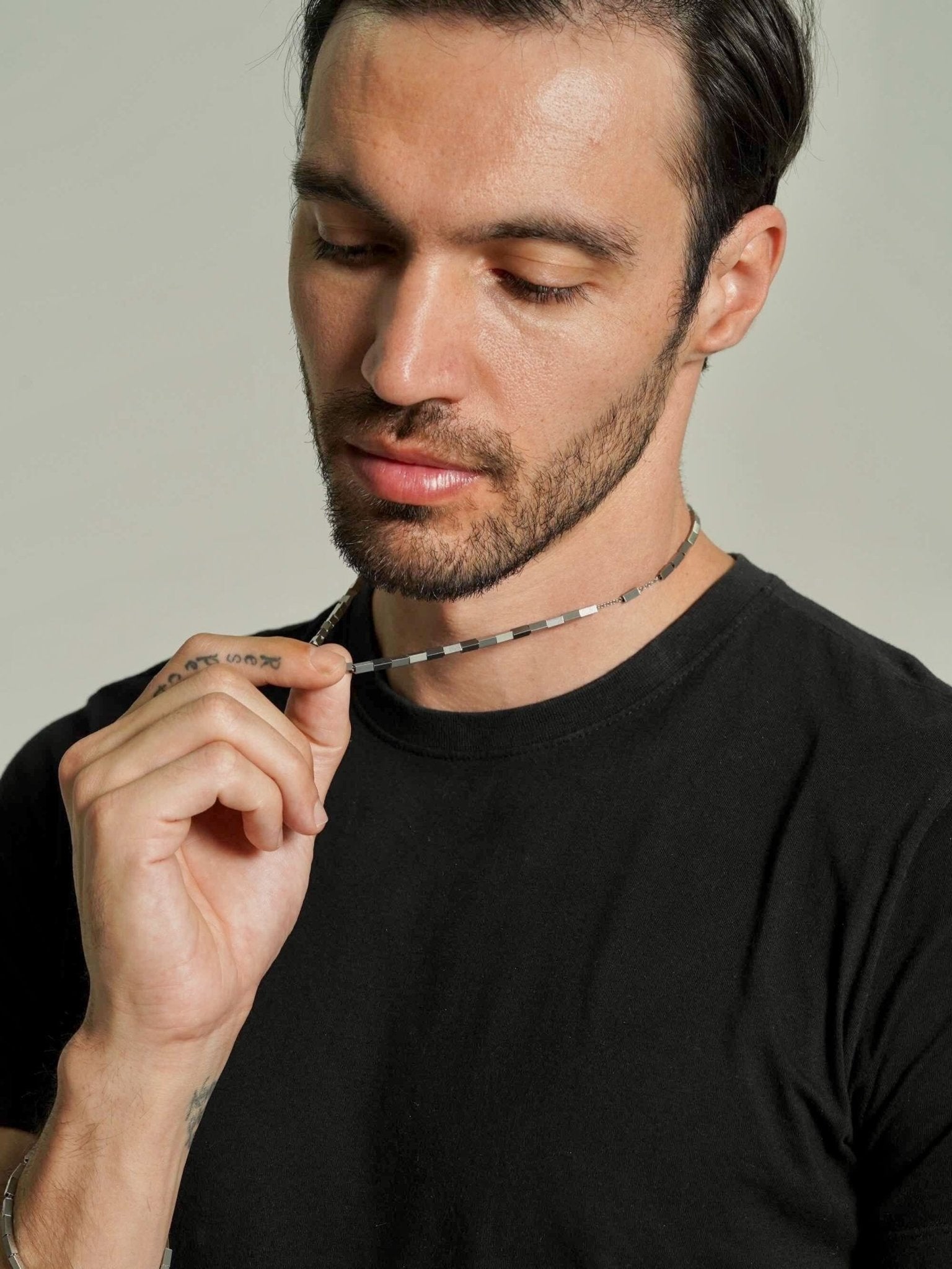 Bar Chain Necklace Men - Men&#39;s Necklaces - Someone &amp; HerOwn