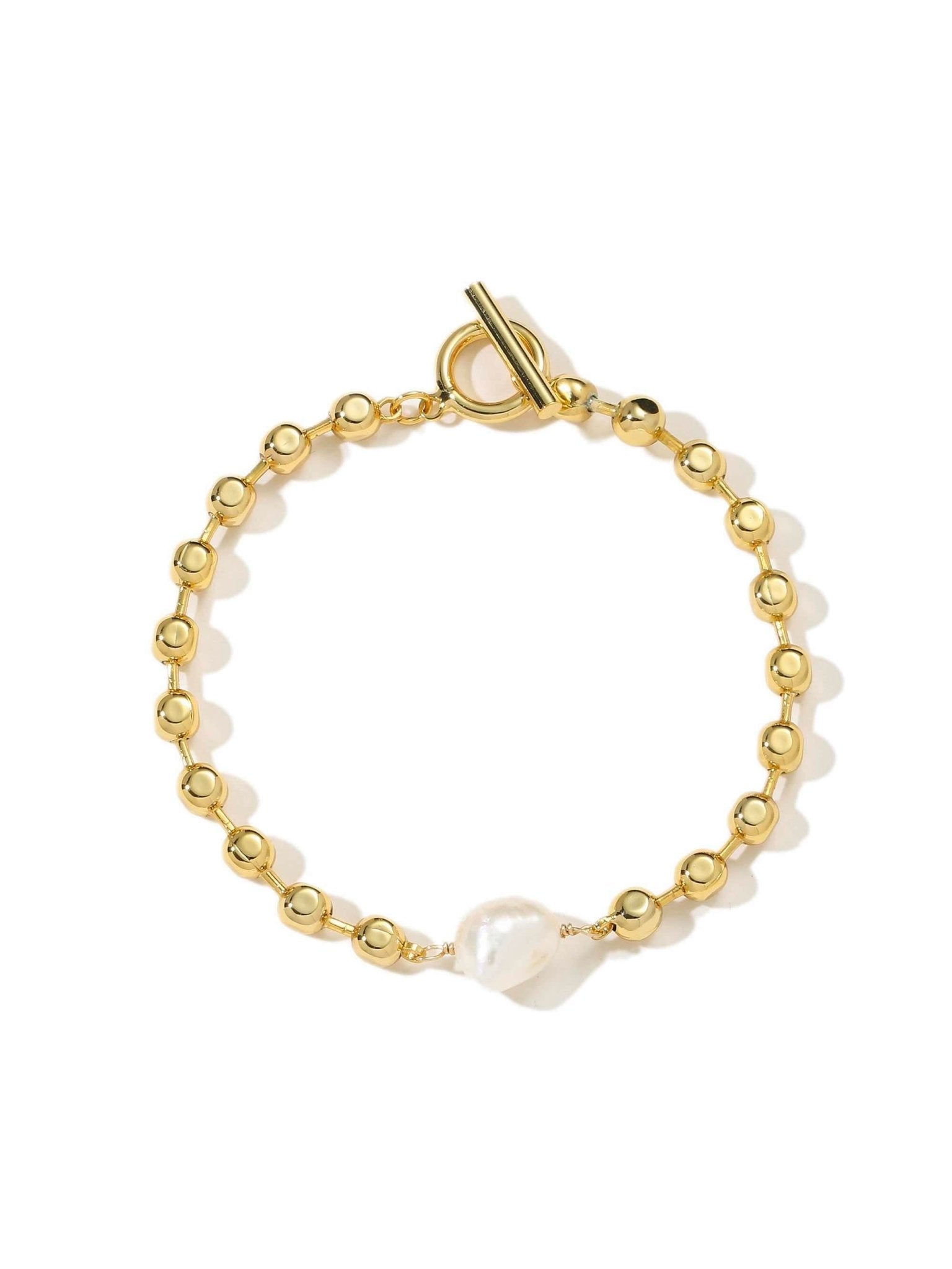 Beaded Bracelet with Pearl - Women&#39;s Bracelets - Someone &amp; HerOwn