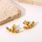 Beaded Stud Earrings - Women's Earrings - Someone & HerOwn