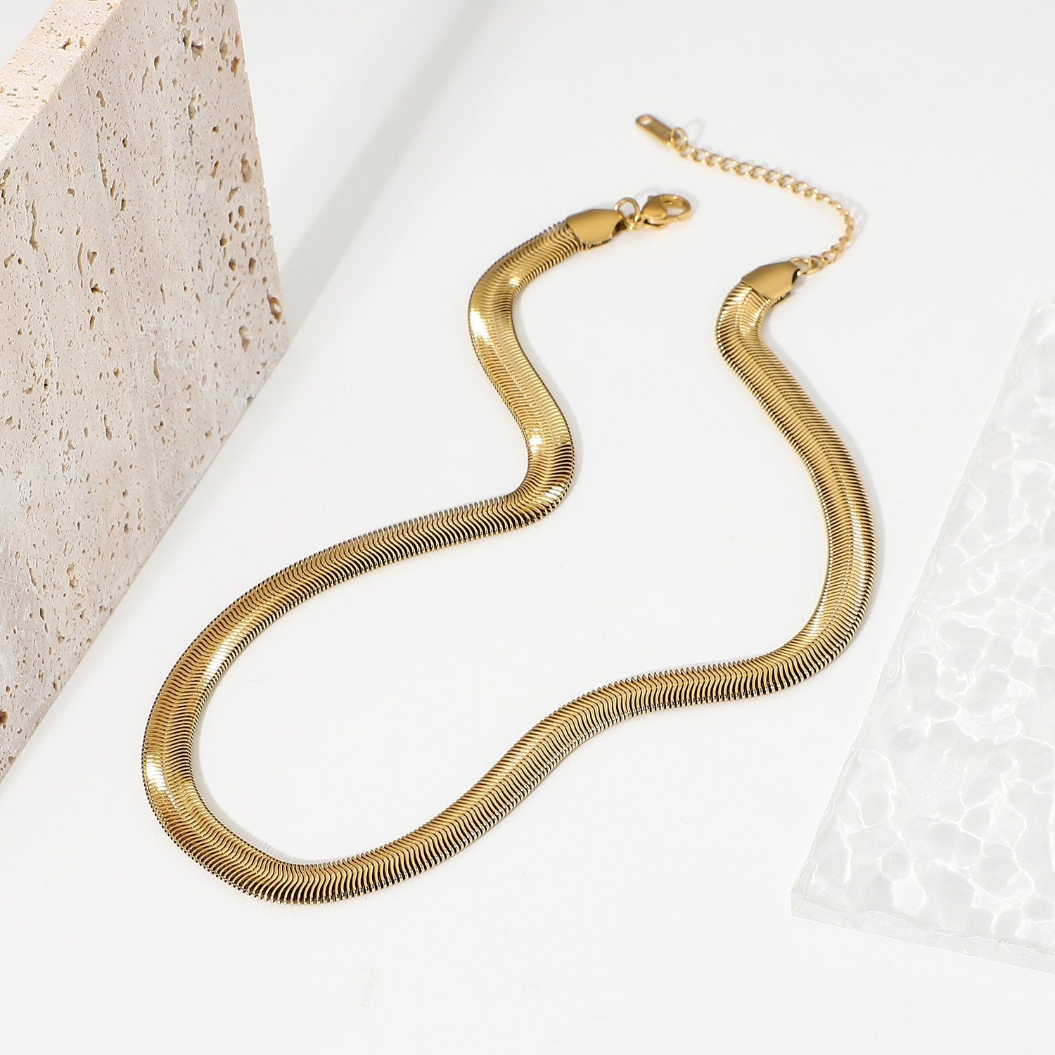 Bold Herringbone Necklace - Women's Necklaces - Someone & HerOwn