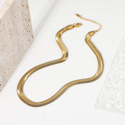 Bold Herringbone Necklace - Women's Necklaces - Someone & HerOwn