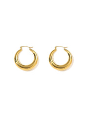 Chunky Gold Hoops - Women's Earrings - Someone & HerOwn