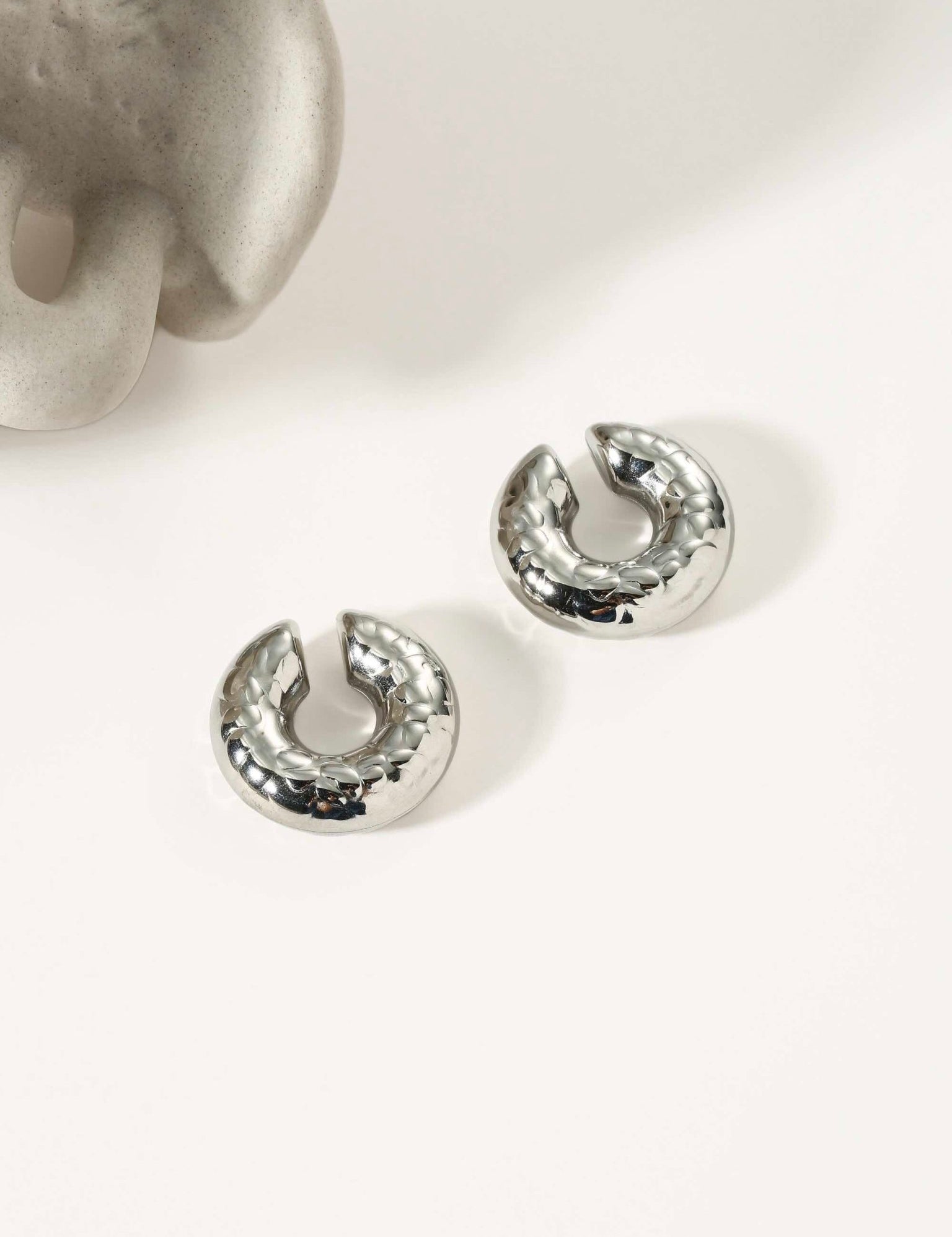 Chunky Textured Ear Cuffs - Women's Earrings - Someone & HerOwn