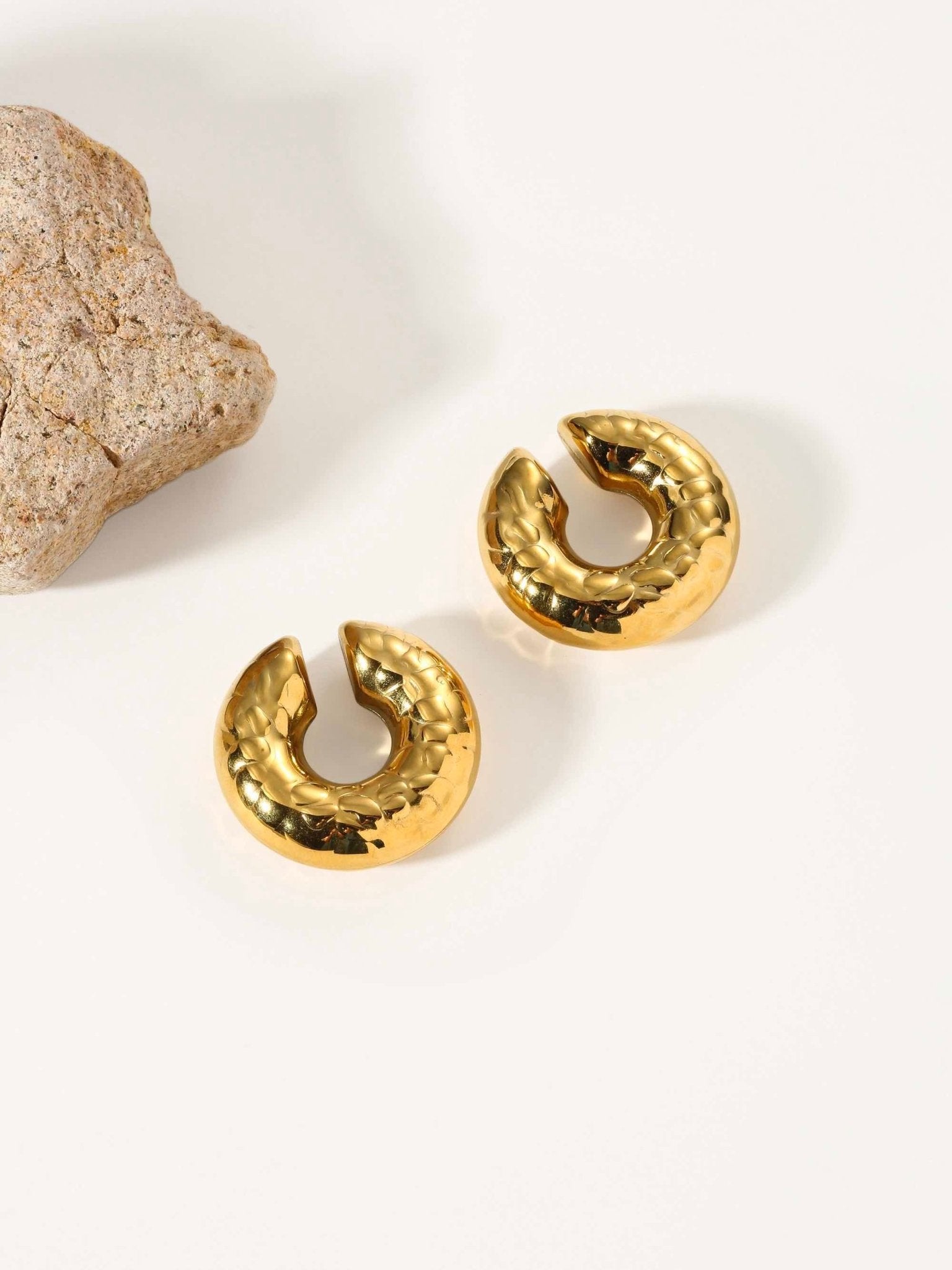 Chunky Textured Ear Cuffs - Women's Earrings - Someone & HerOwn