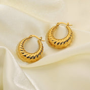 Croissant Hoop Earrings - Women's Earrings - Someone & HerOwn