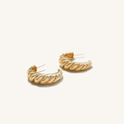 Croissant Hoop Earrings - Women's Earrings - Someone & HerOwn