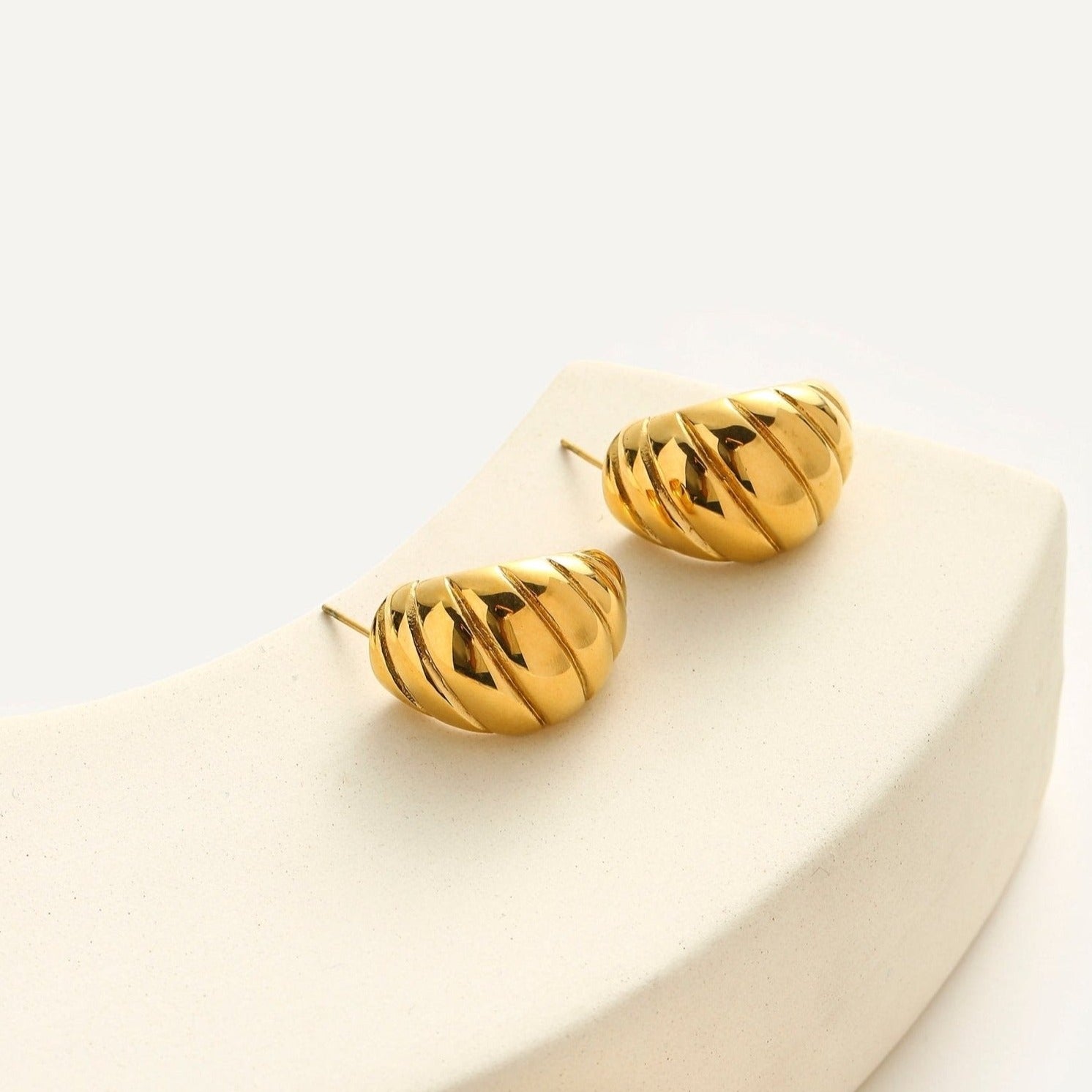 Croissant Hoop Earrings - Women&#39;s Earrings - Someone &amp; HerOwn