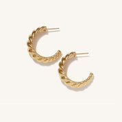 Croissant Hoop Earrings - Women's Earrings - Someone & HerOwn