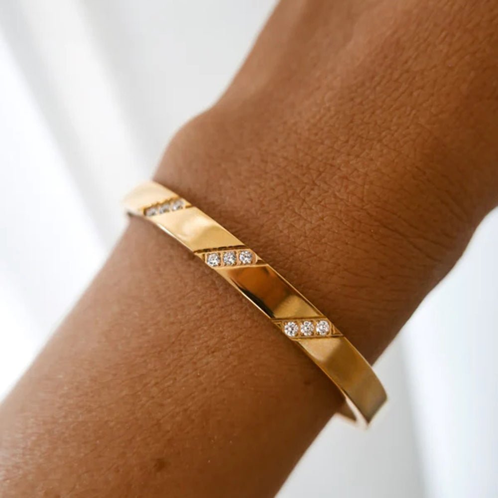 Crystal Bangle Bracelet - Women's Bracelets - Someone & HerOwn