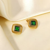 Cubic Zirconia Stud Earrings - Women's Earrings - Someone & HerOwn