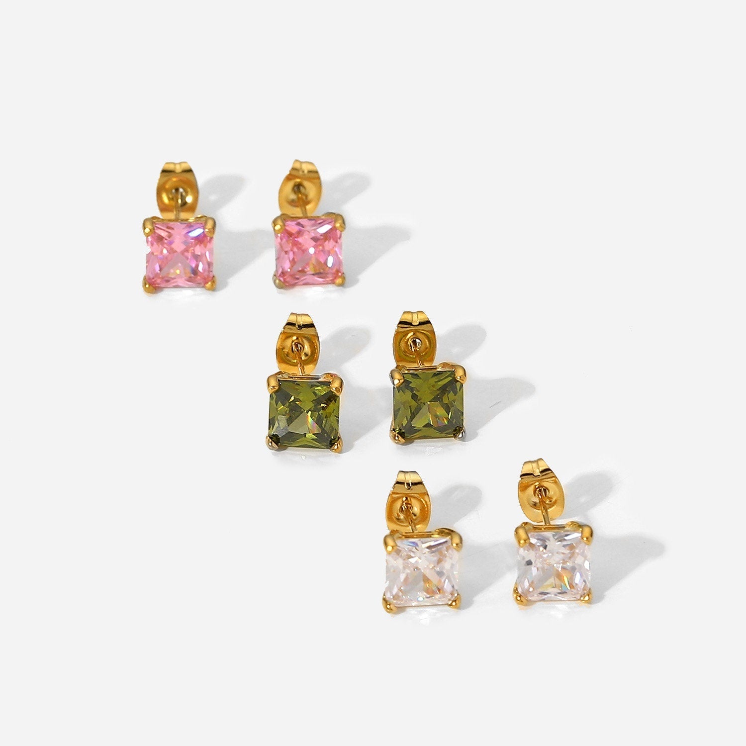 Cubic Zirconia Studs - Women's Earrings - Someone & HerOwn