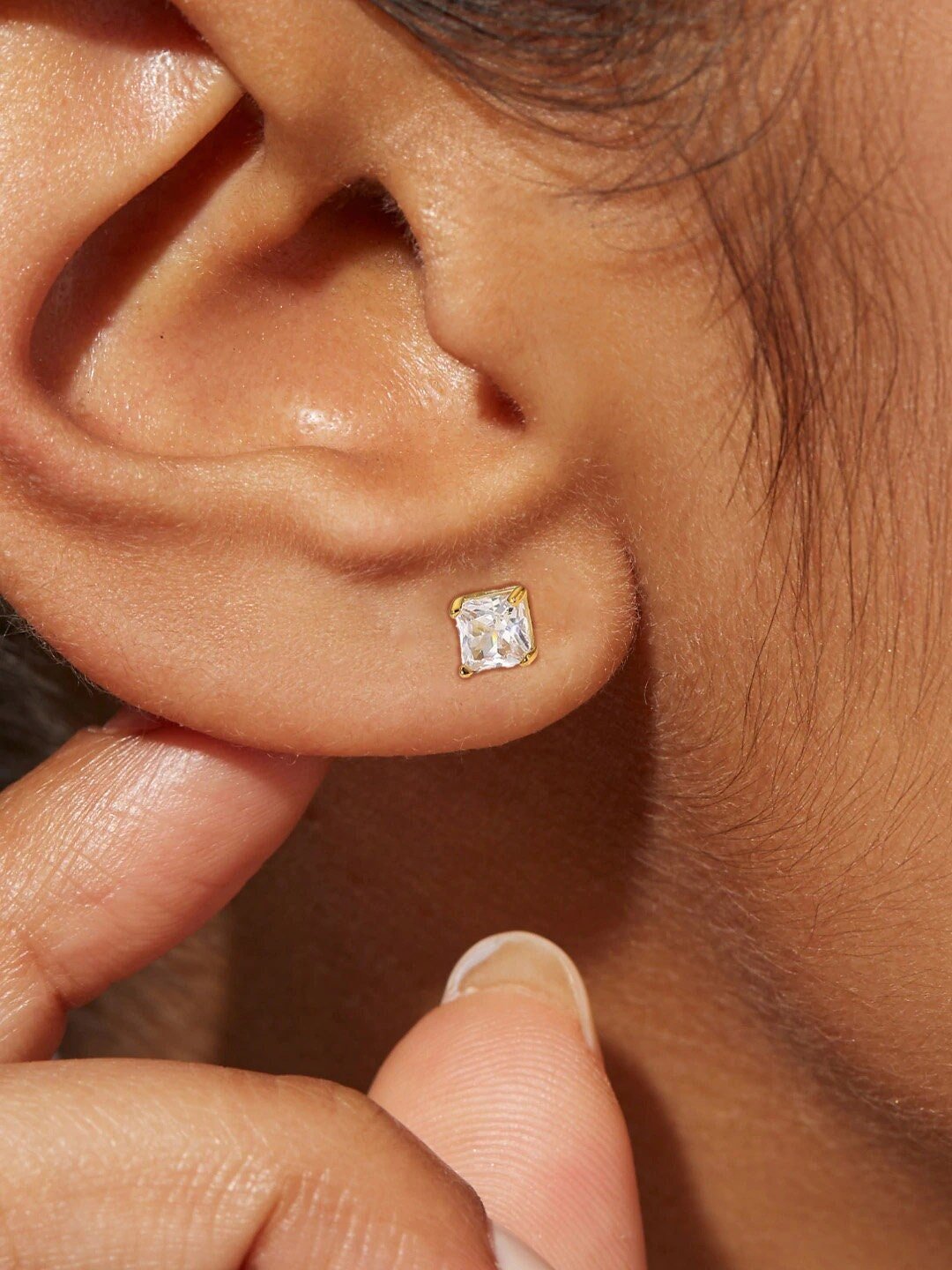 Cubic Zirconia Studs - Women's Earrings - Someone & HerOwn