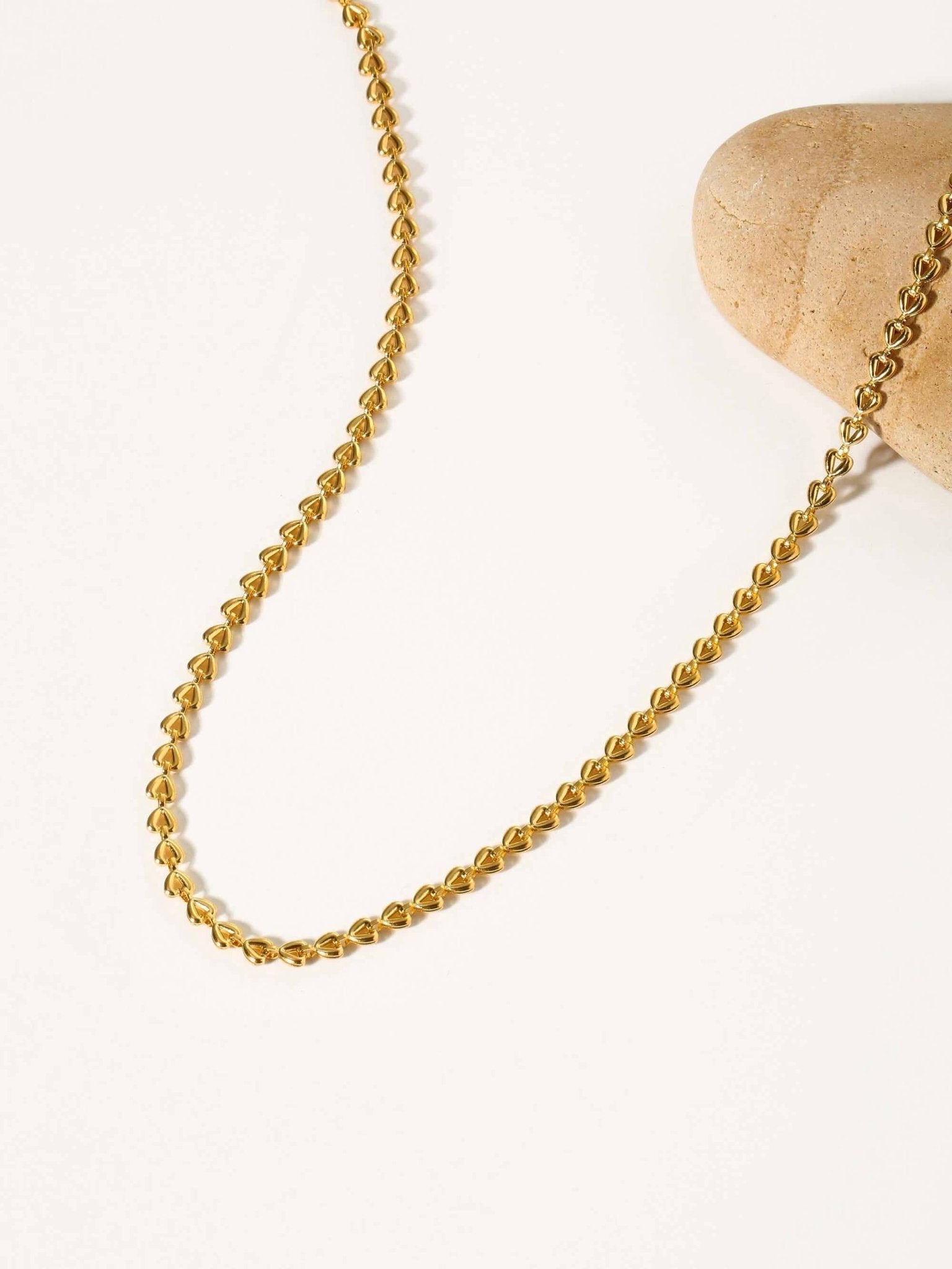 Dainty Heart Chain Necklace - Women's Necklaces - Someone & HerOwn