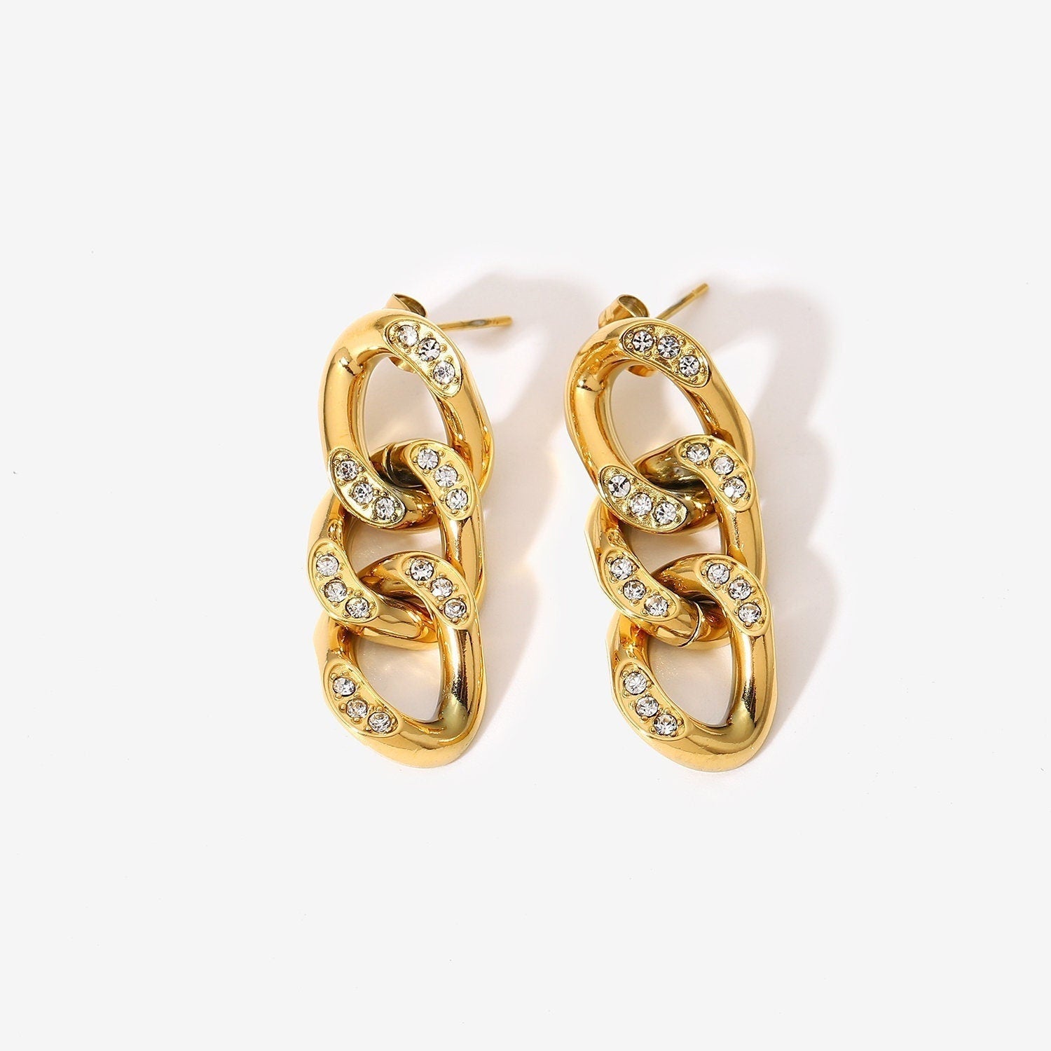 Diamond Chain Earrings - Women's Earrings - Someone & HerOwn