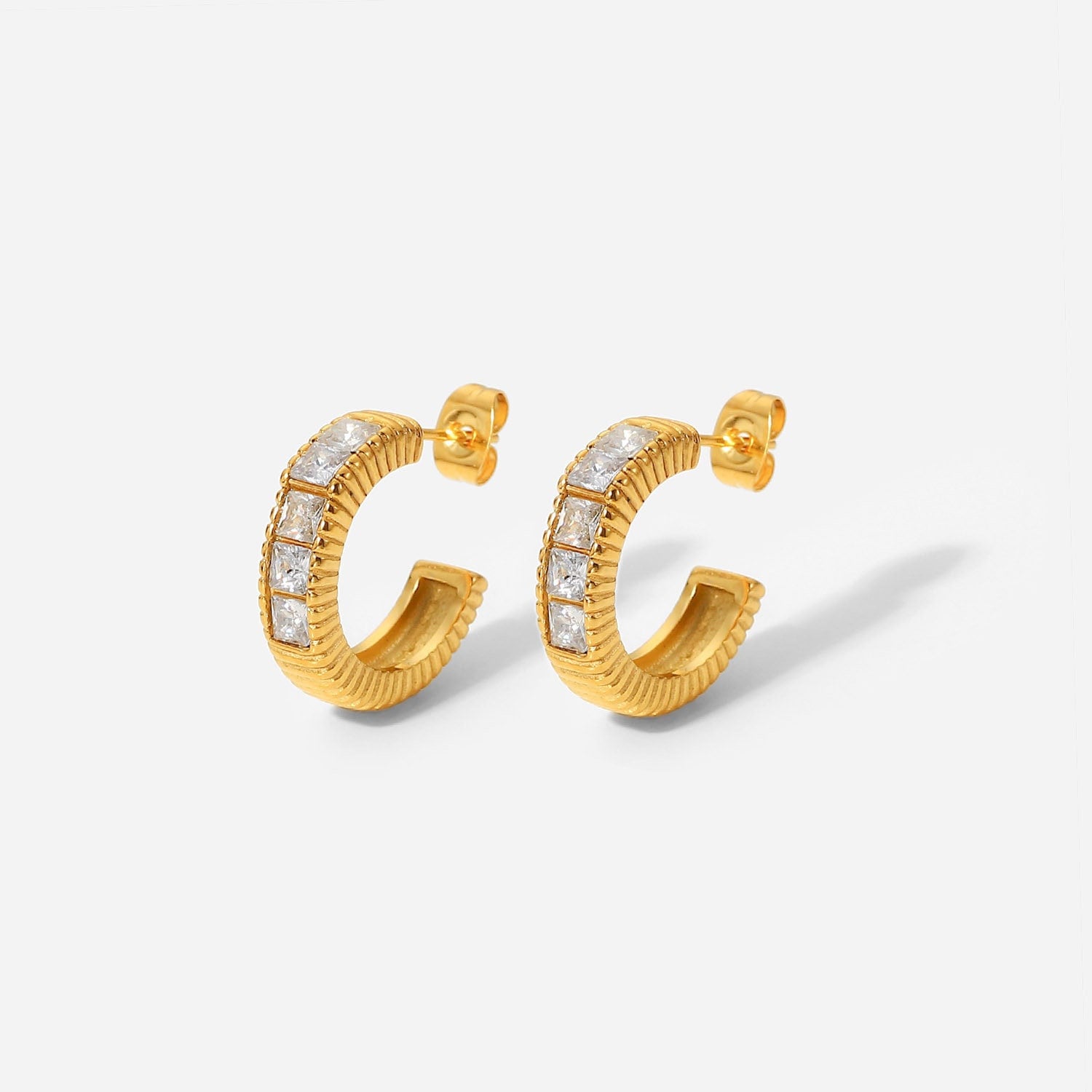 Diamond Hoops - Women's Earrings - Someone & HerOwn