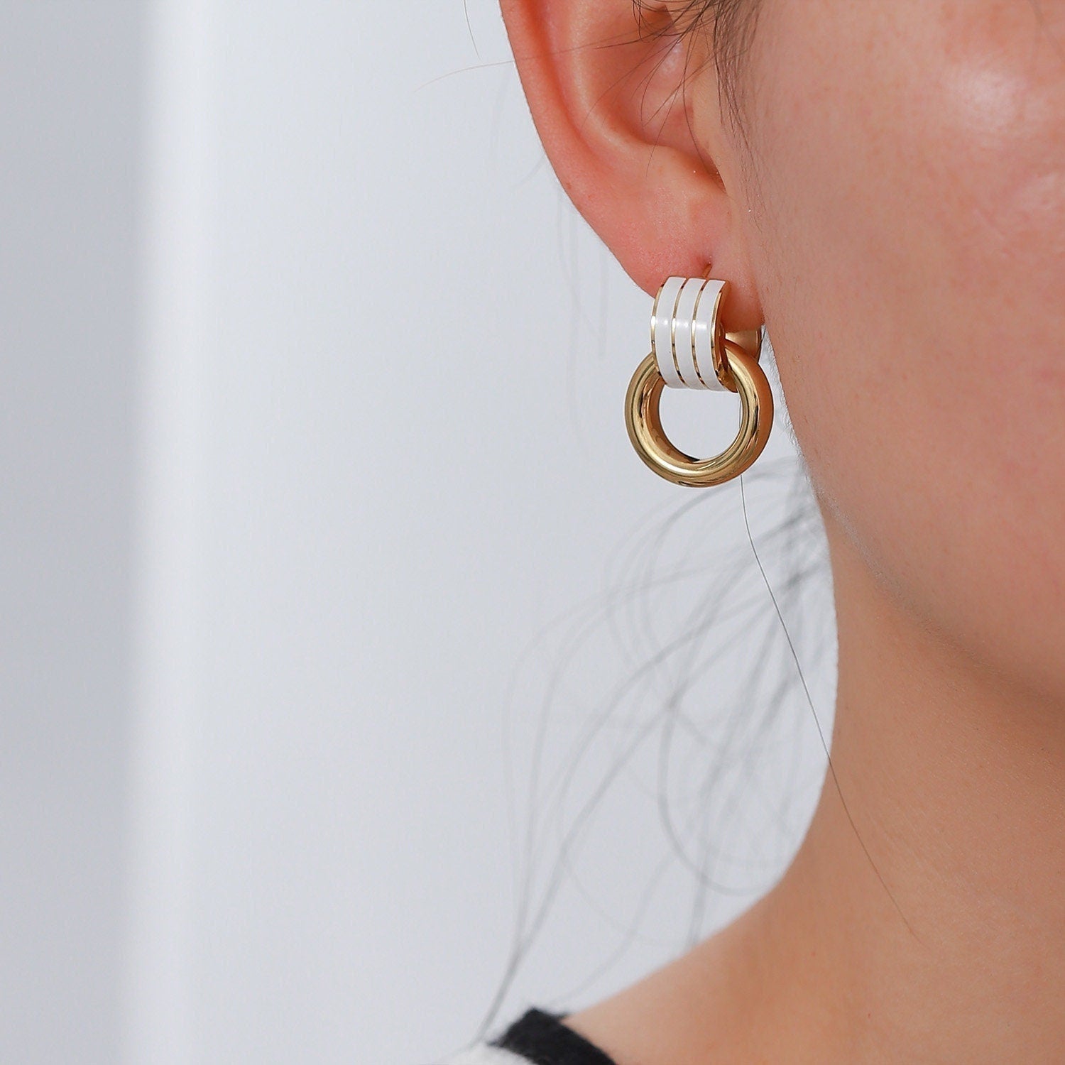 Double Hoop Earrings - Women's Earrings - Someone & HerOwn