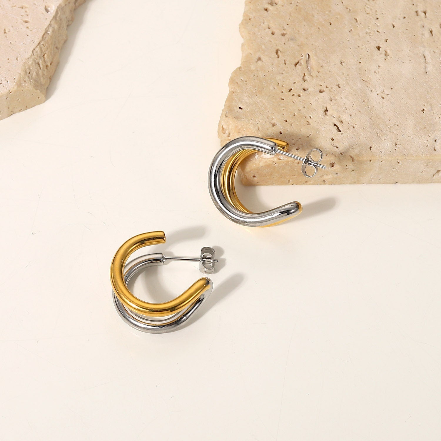 Double Hoop Earrings - Women's Earrings - Someone & HerOwn