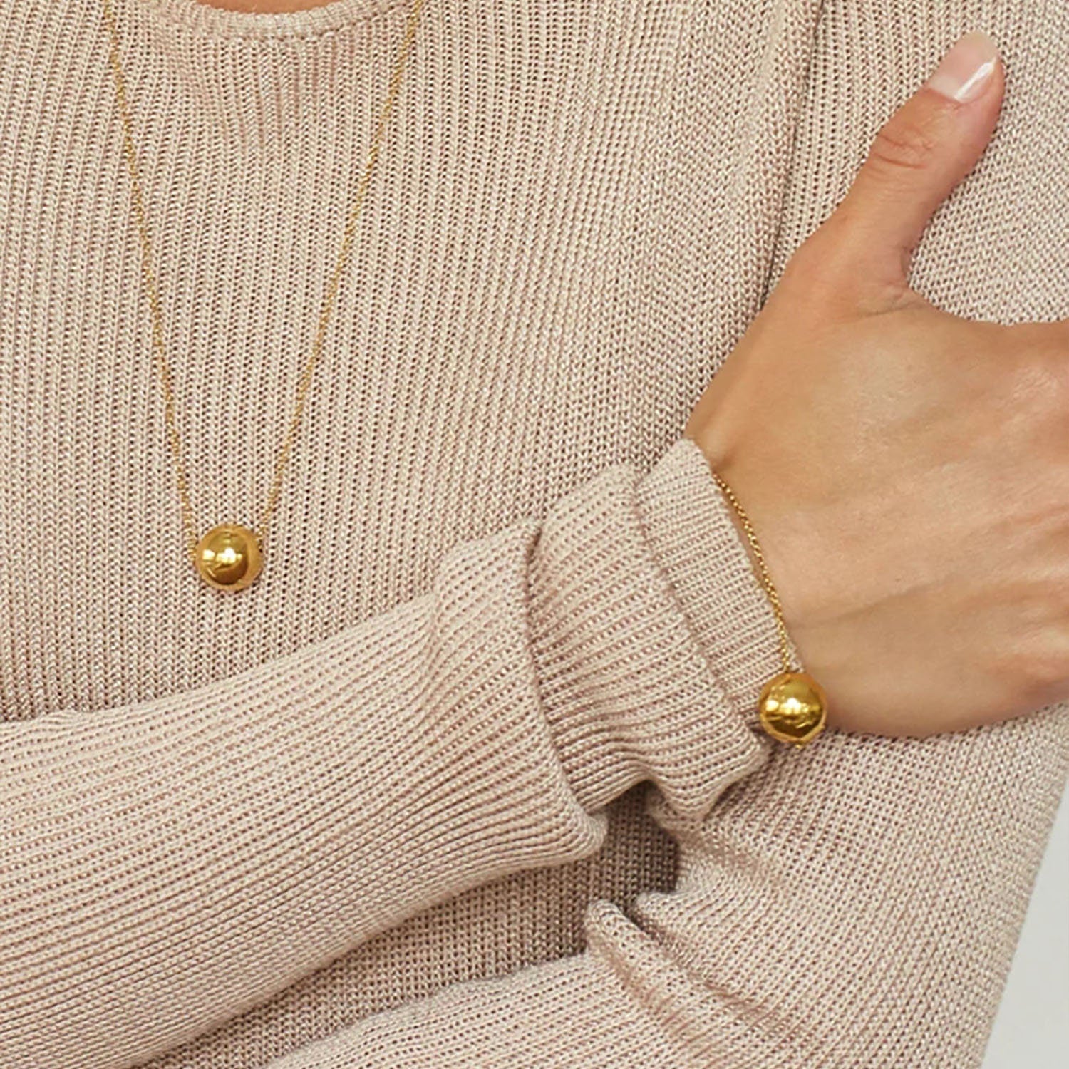 Gold Ball Bracelet - Women's Bracelets - Someone & HerOwn