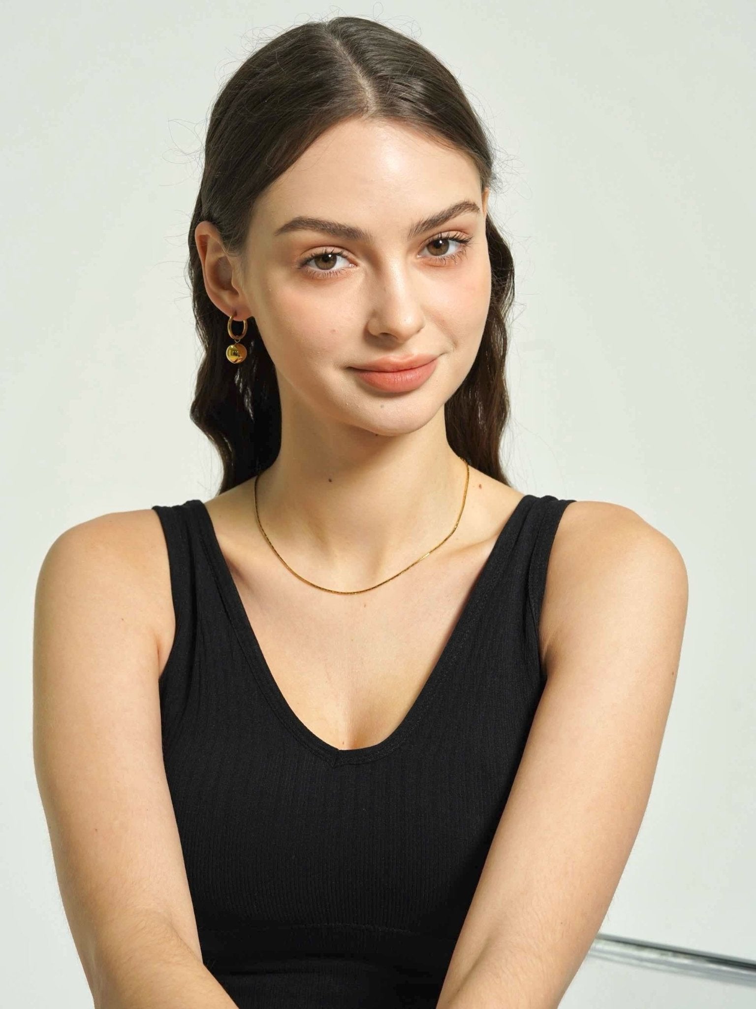 Gold Ball Hoops - Women's Earrings - Someone & HerOwn