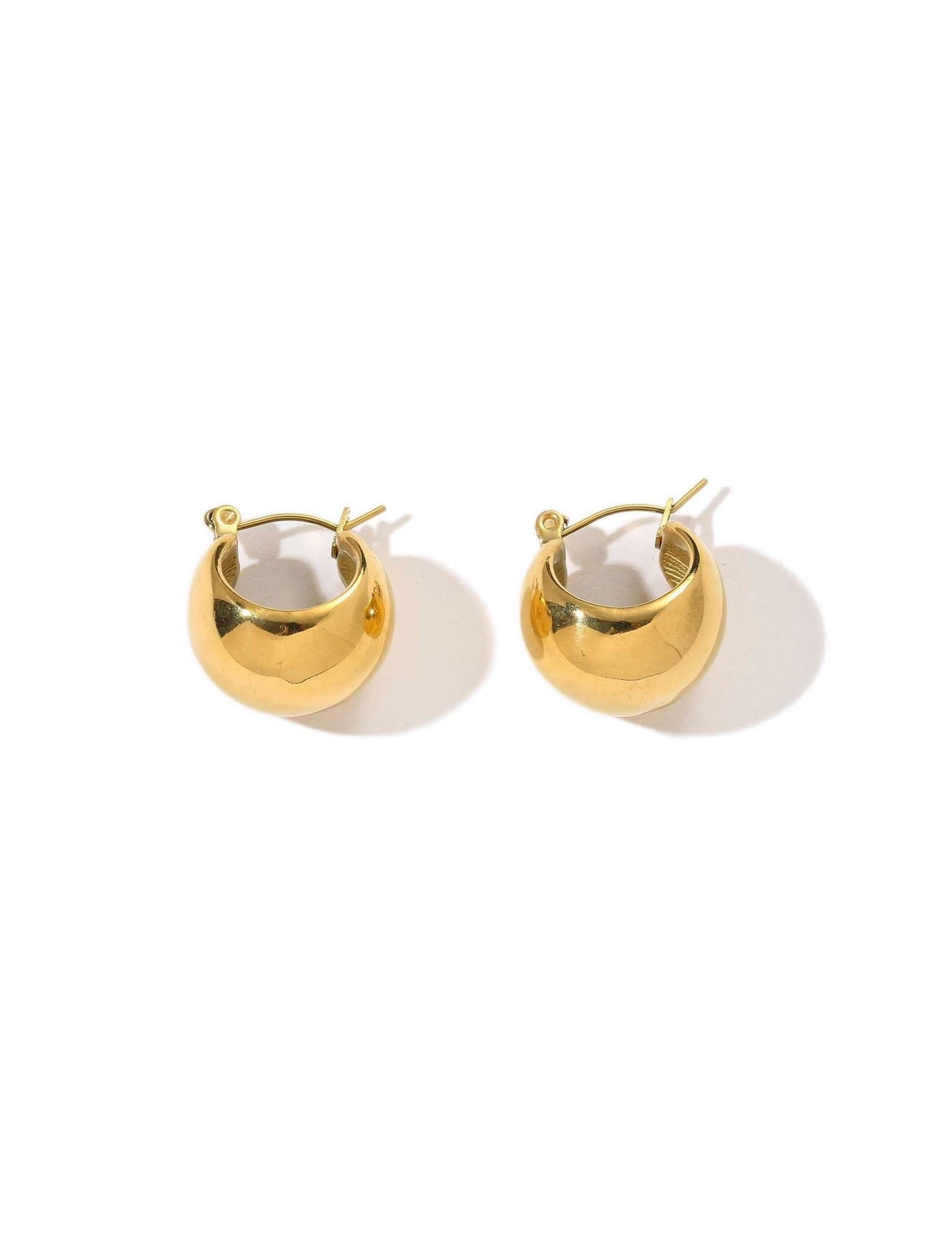 Gold Ball Hoops - Women's Earrings - Someone & HerOwn