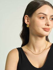 Gold Ball Hoops - Women's Earrings - Someone & HerOwn