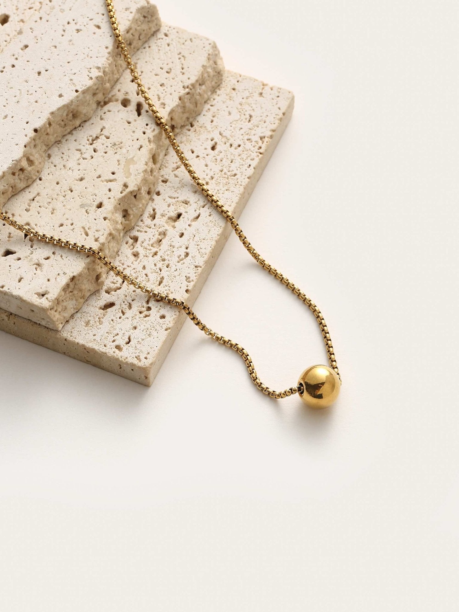 Gold Ball Necklace - Women's Necklaces - Someone & HerOwn