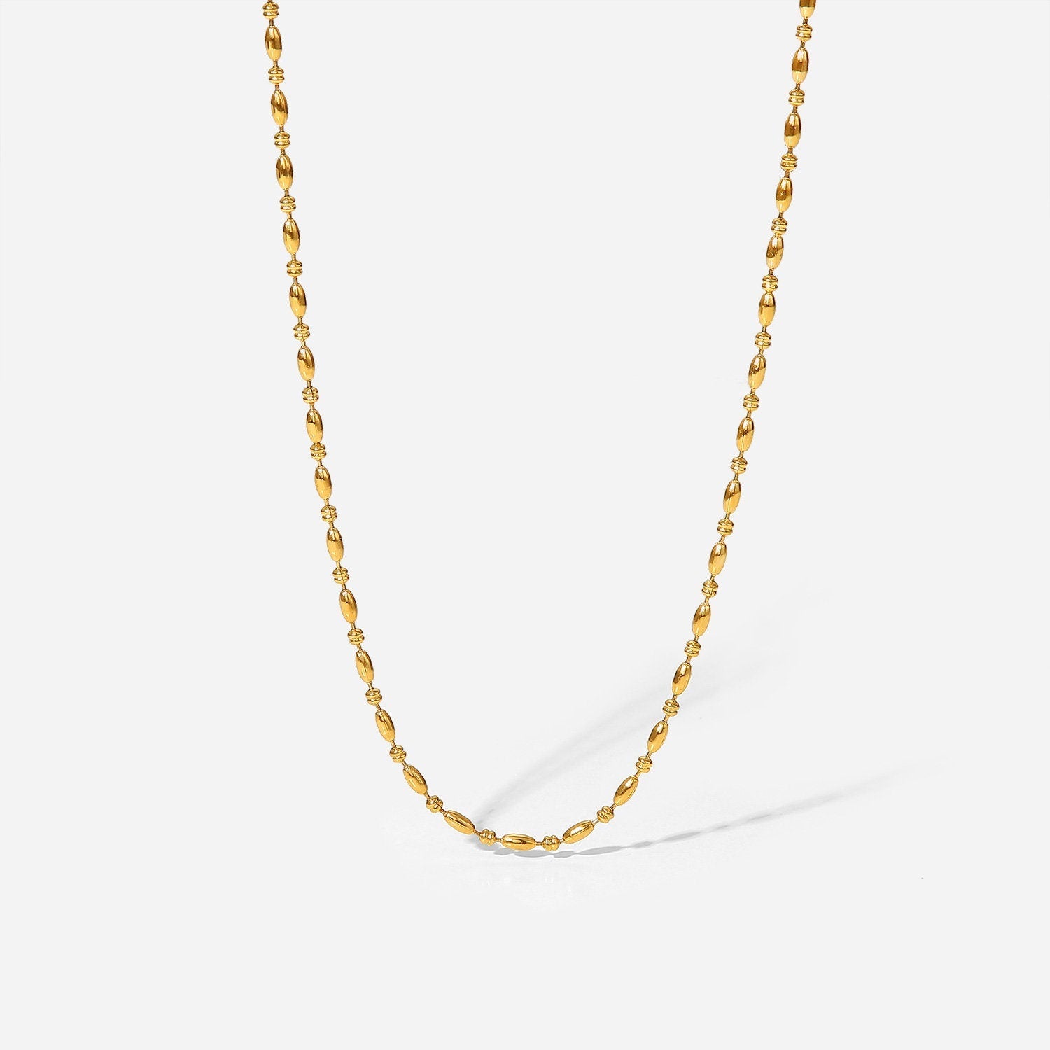 Gold Beads Necklace - Women's Necklaces - Someone & HerOwn