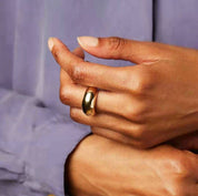 Gold Dome Ring - Women's Rings - Someone & HerOwn