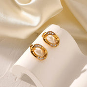 Gold Stud Hoops - Women's Earrings - Someone & HerOwn