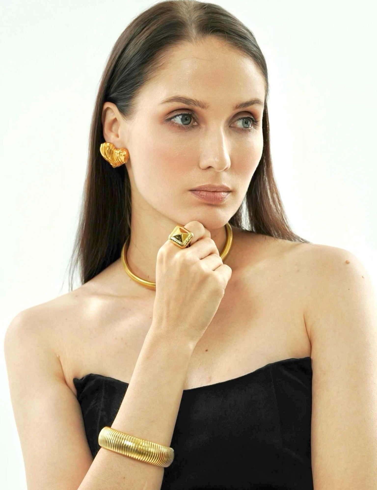 Heart Stud Earrings - Women's Earrings - Someone & HerOwn