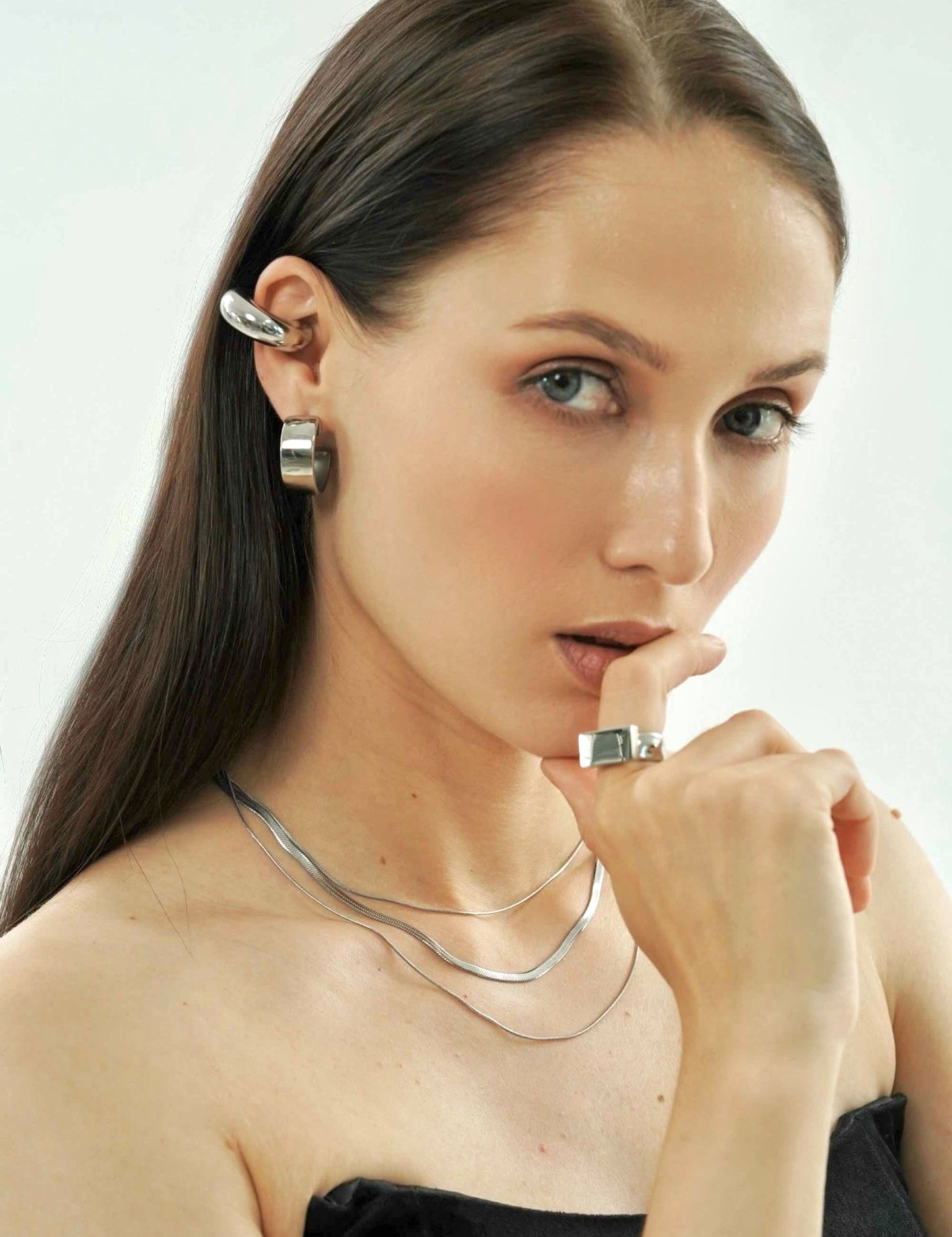 Herringbone Layered Necklace - Women's Necklaces - Someone & HerOwn