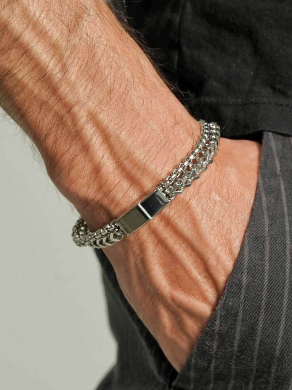 Layered Chain Bracelet Men - Men's Bracelets - Someone & HerOwn