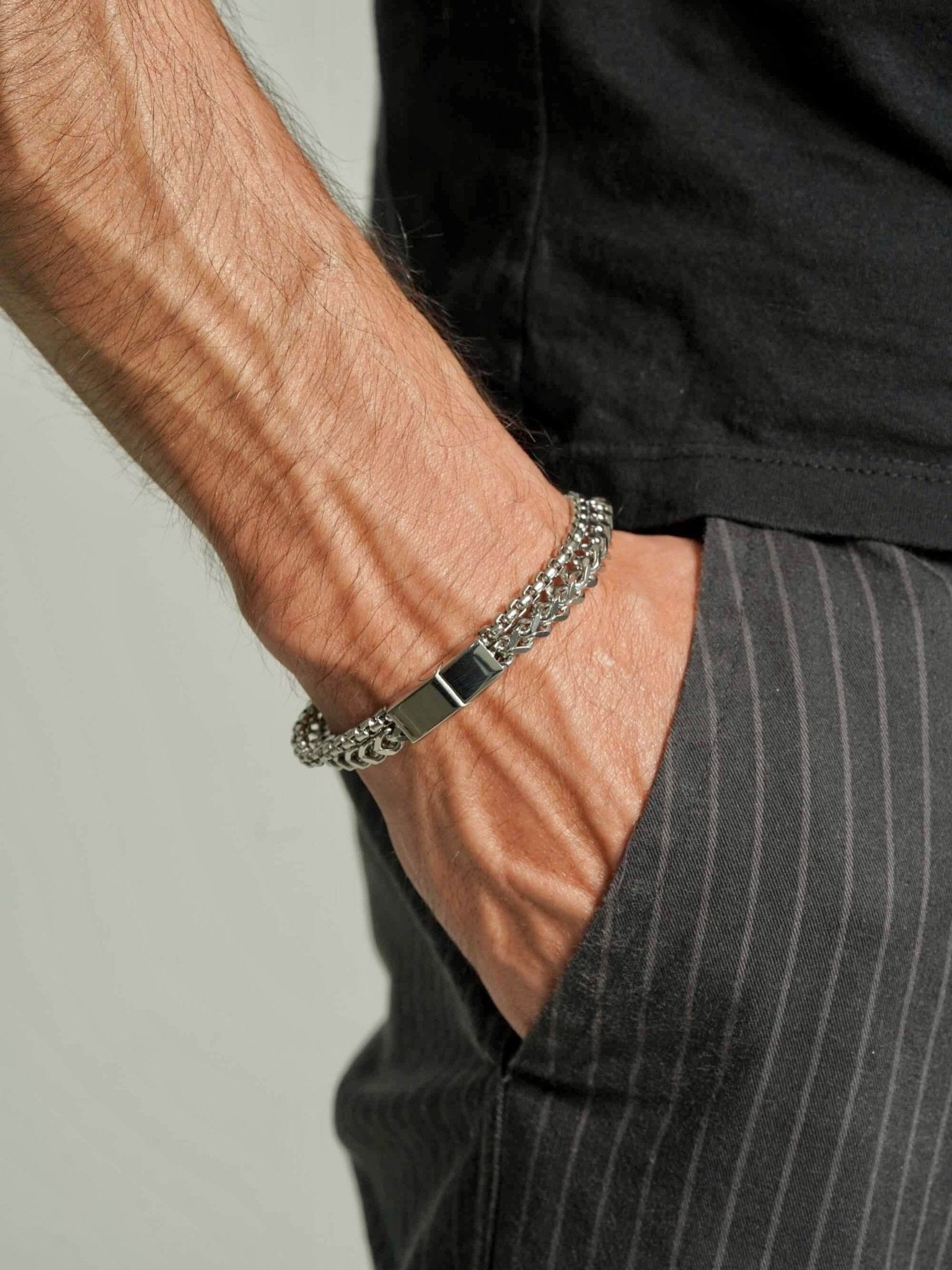 Layered Chain Bracelet Men - Men&#39;s Bracelets - Someone &amp; HerOwn