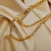 Layered Gold Figaro Necklace - Women's Necklaces - Someone & HerOwn