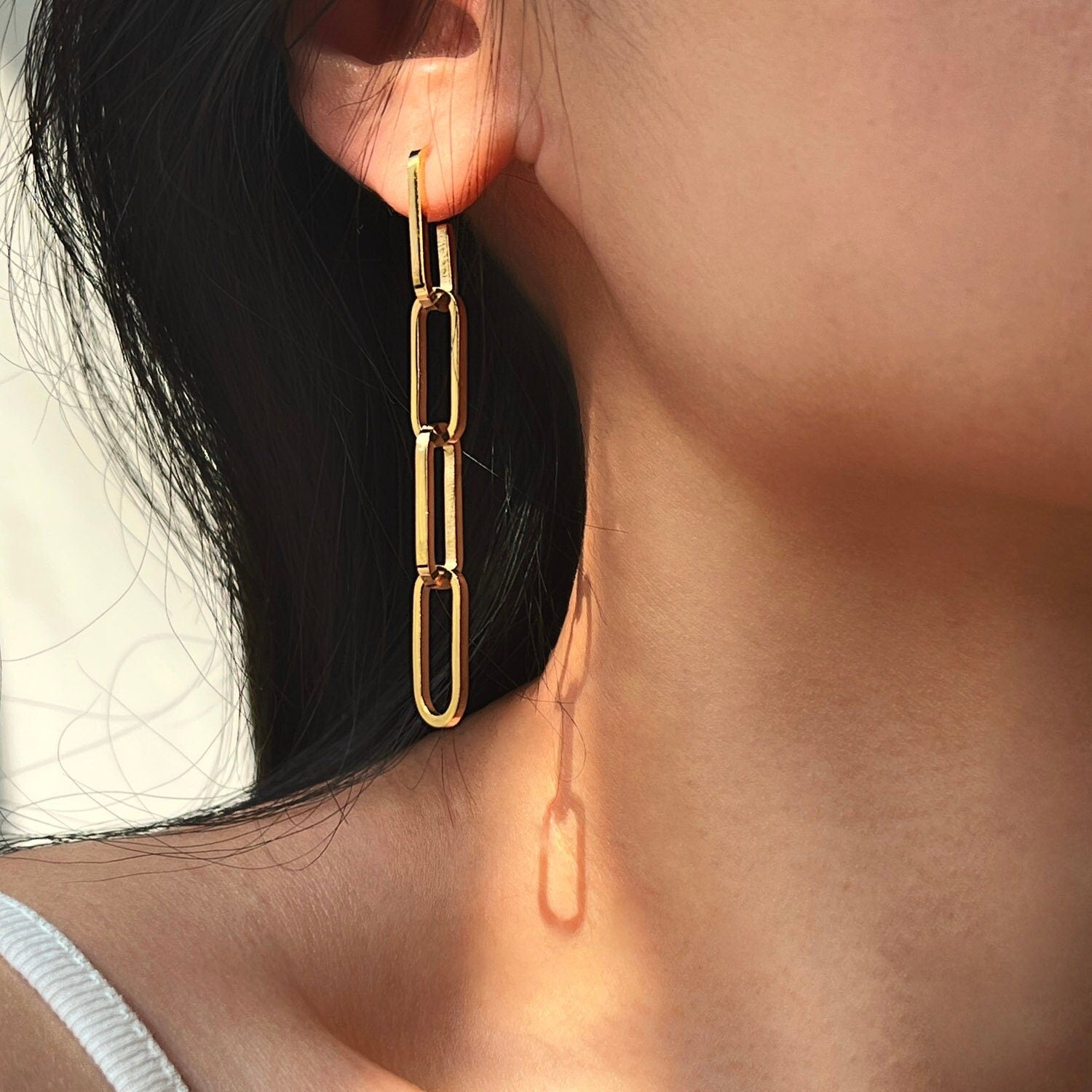 Link Hoop Earrings - Women's Earrings - Someone & HerOwn