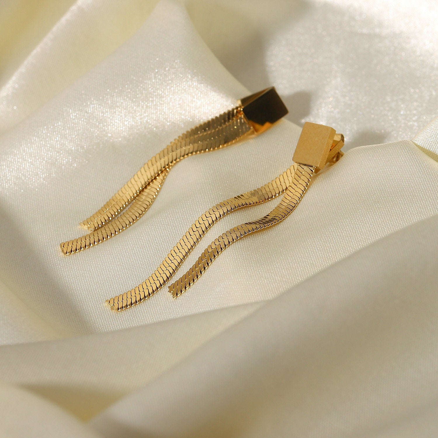 Long Bar Earrings - Women's Earrings - Someone & HerOwn