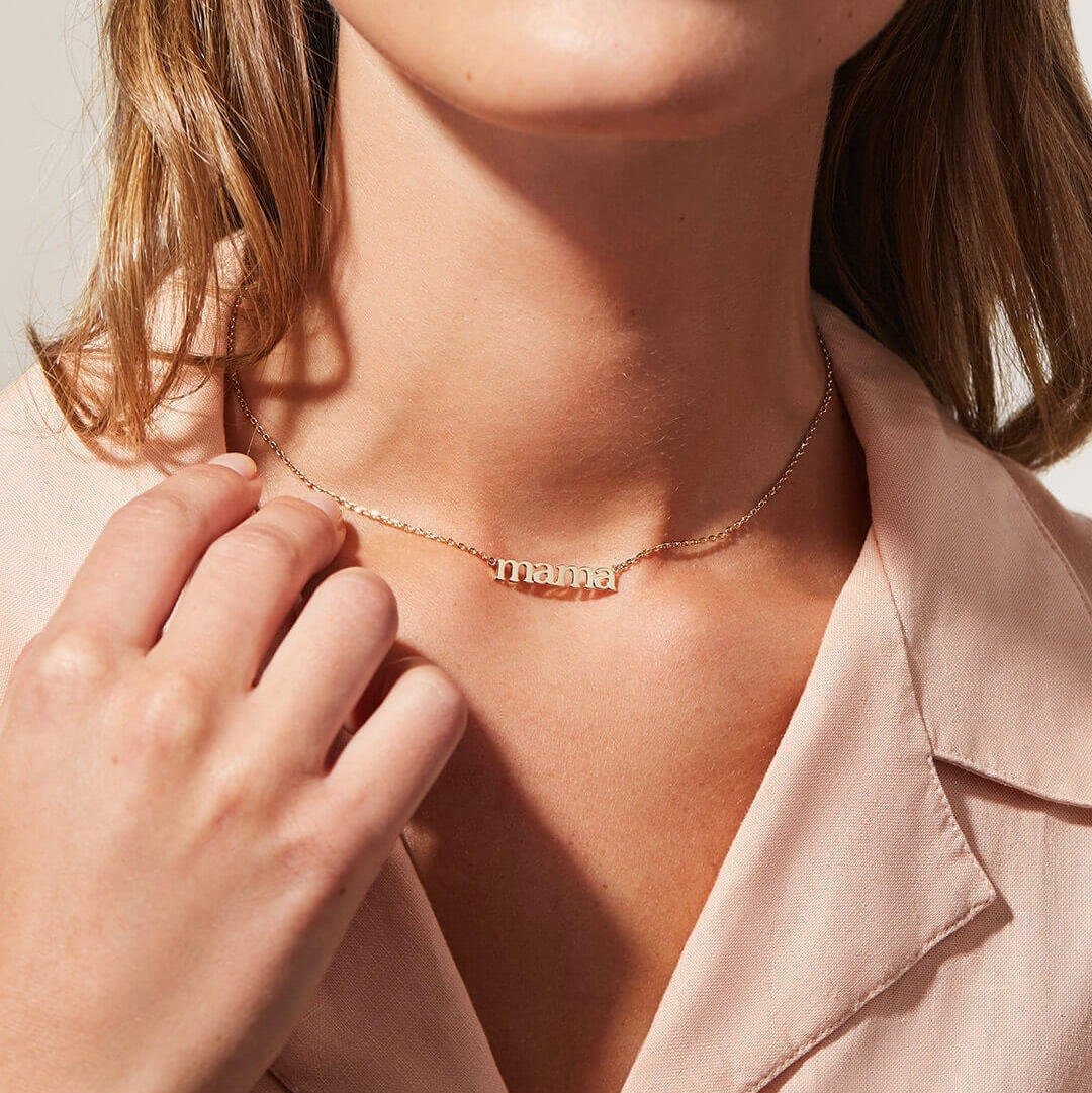 Mama Script Necklace - Women's Necklaces - Someone & HerOwn