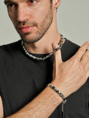 Hematite Beaded Bracelet Men - Men's Bracelets - Someone & HerOwn