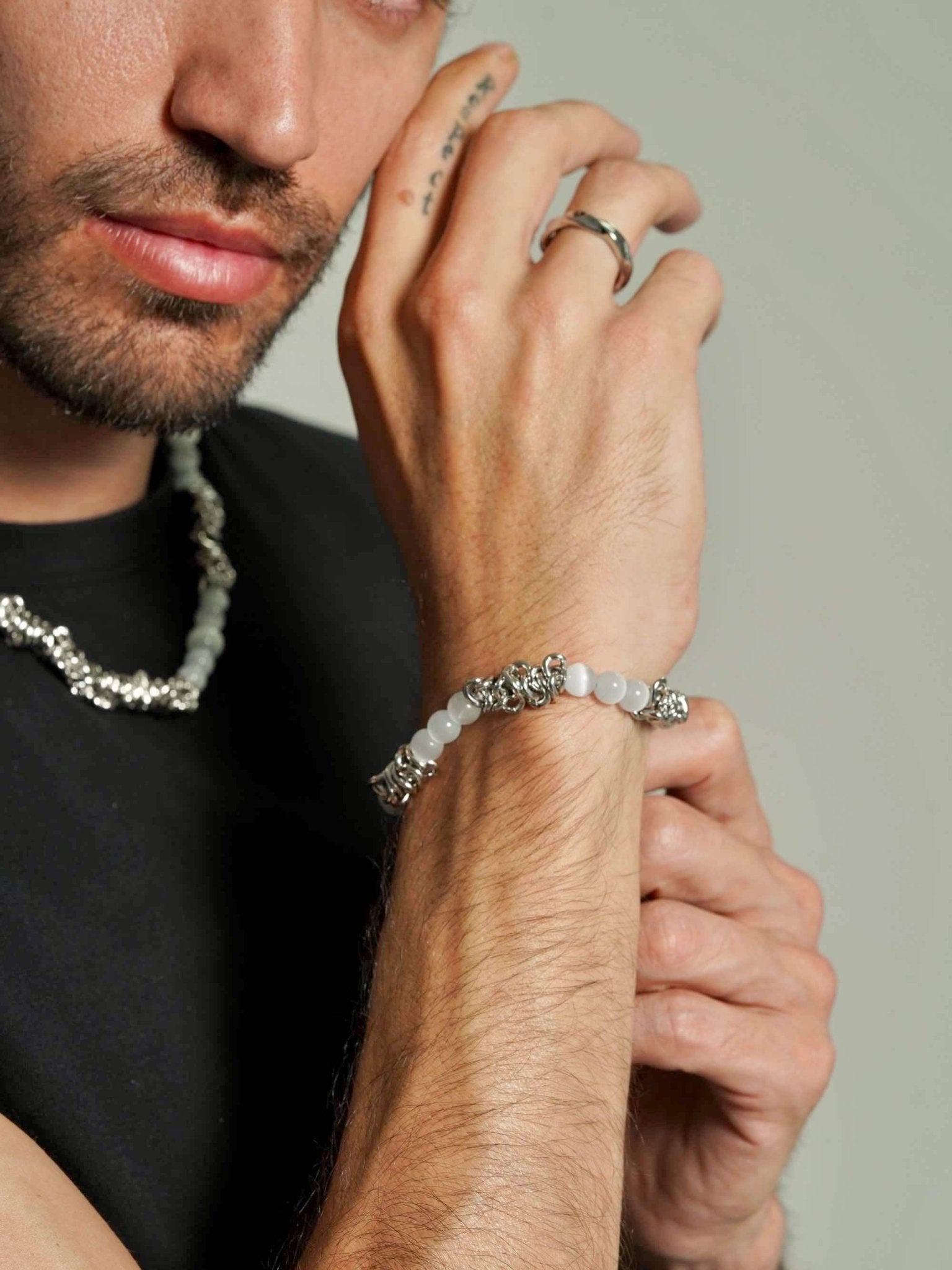 Opal Beaded Bracelet Men - Men's Bracelets - Someone & HerOwn