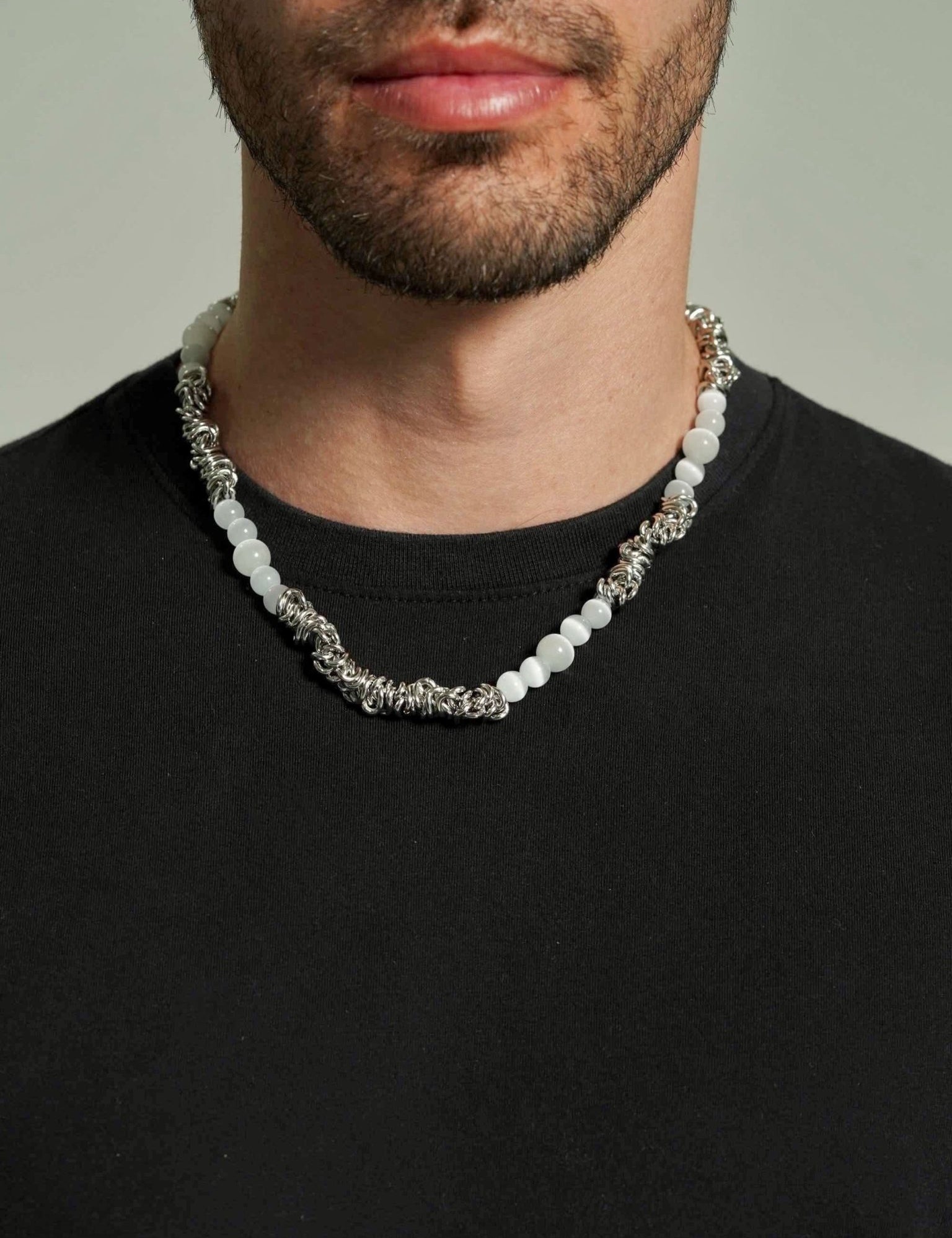 Opal Beaded Necklace Men - Men's Necklaces - Someone & HerOwn