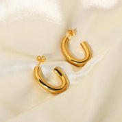 Oval Hoop Earrings - Women's Earrings - Someone & HerOwn