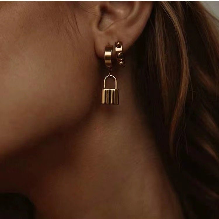 Padlock Earrings - Women's Earrings - Someone & HerOwn