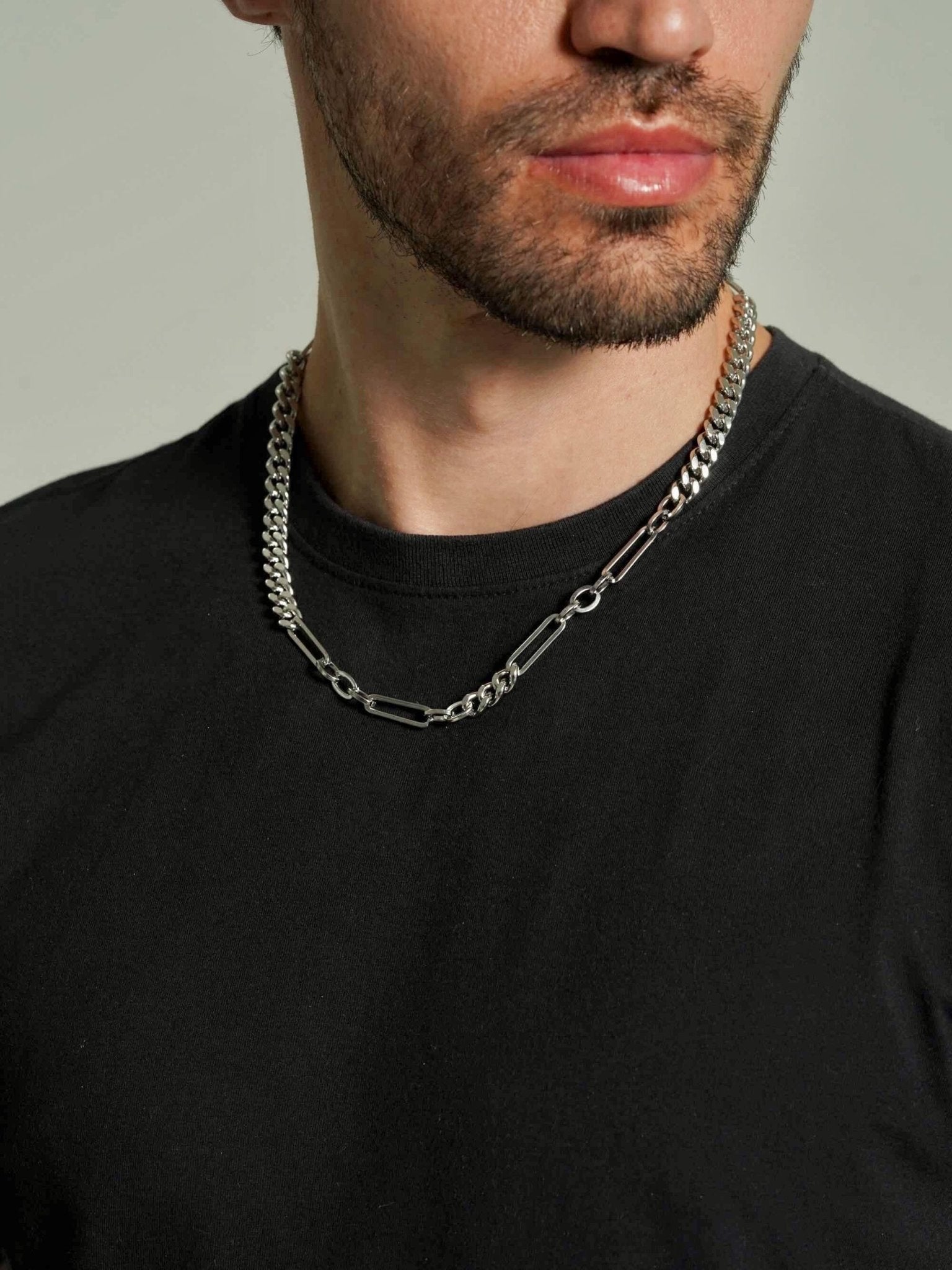 Paperclip Chain Necklace Men - Men&#39;s Necklaces - Someone &amp; HerOwn