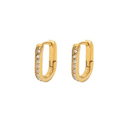 Pave Diamond Huggie Hoops - Women's Earrings - Someone & HerOwn